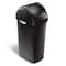 Simplehuman 16 gal Indoor Plastic Can, Black, Plastic, 12.5 in CW1333 - alternate 1